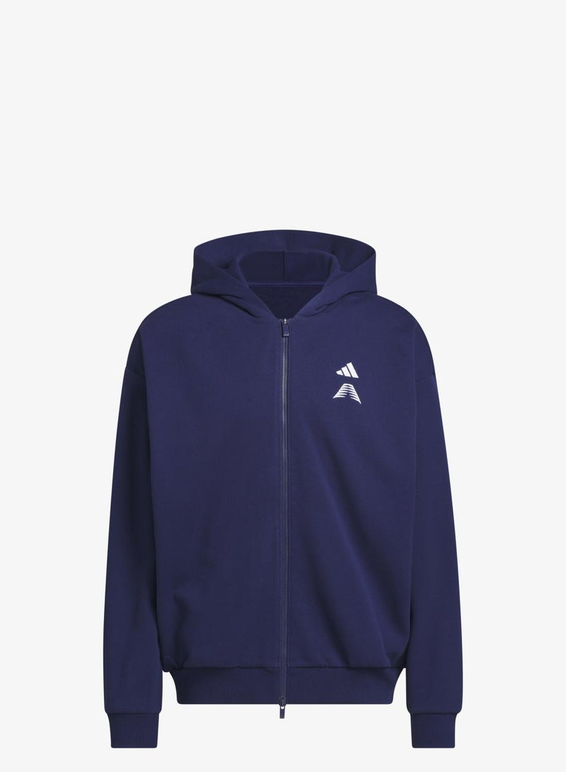 اديداس كنزة ANTHONY EDWARDS FOUNDATION FULL ZIP - Image 2